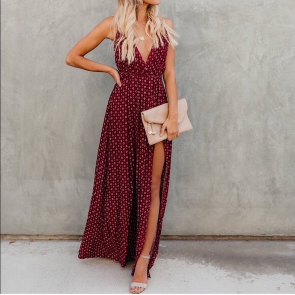 Vici Asana Aztec Maxi Dress